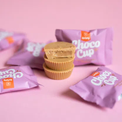 Choco Cups czekolada karmelowa & krem orzechowo-laskowy