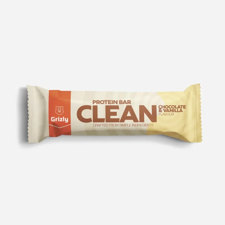 CLEAN Baton proteinowy o smaku czekolady i wanilii 12 x 55 g