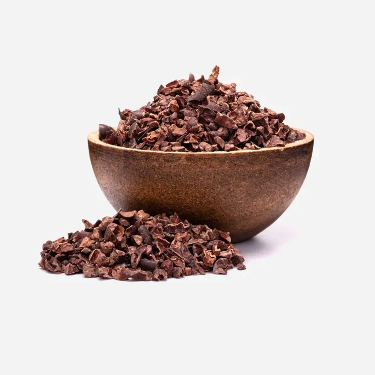 Nieprażone ziarna kakaowe, stalówki BIO