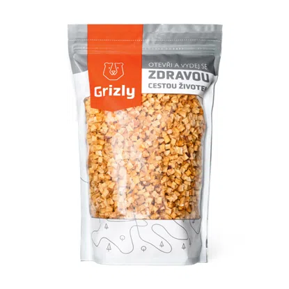 Suszone jabłka kostki