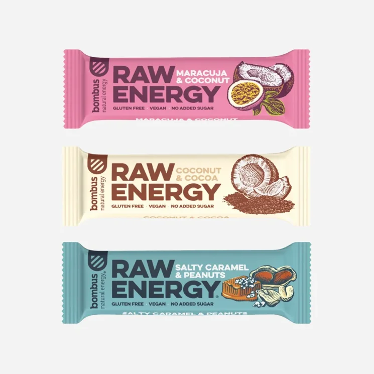 Zestaw promocyjny RAW ENERGY 2+1 gratis